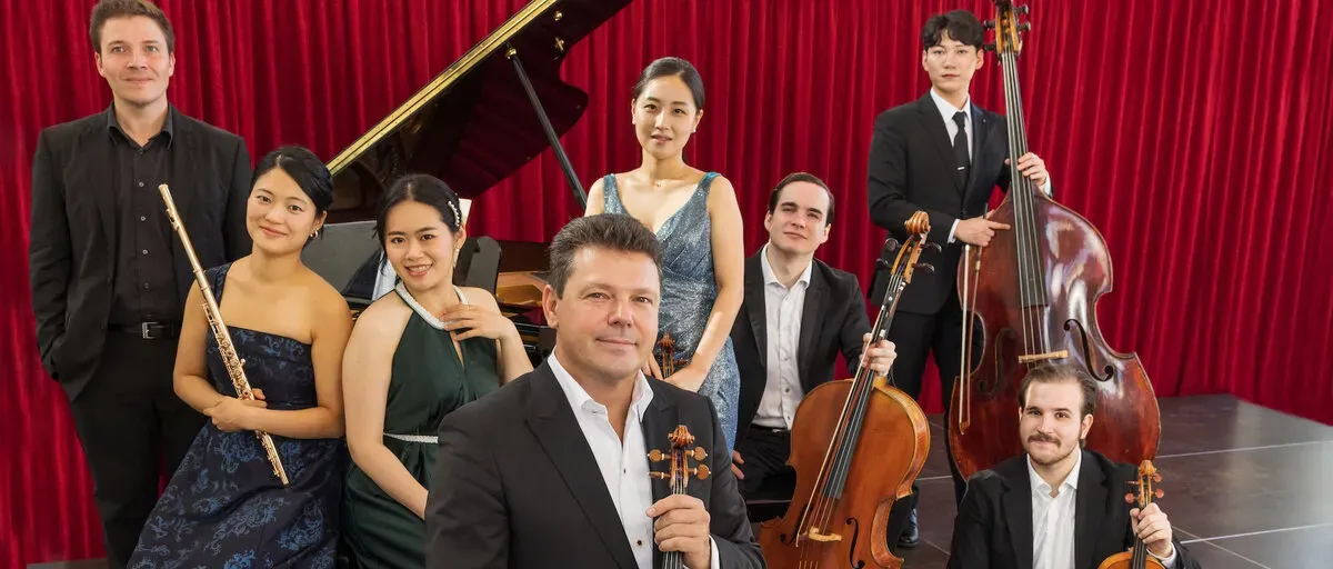 Das Dresdner Residenz Orchester mit seinen Instrumenten